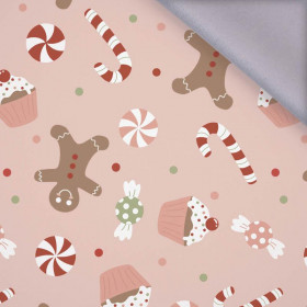 CHRISTMAS CANDIES (CHRISTMAS GINGERBREAD) / dusky pink - softshell