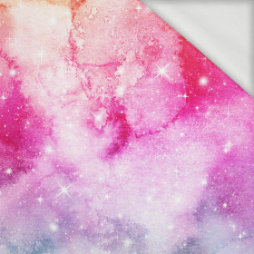 WATERCOLOR GALAXY PAT. 1 - looped knit fabric