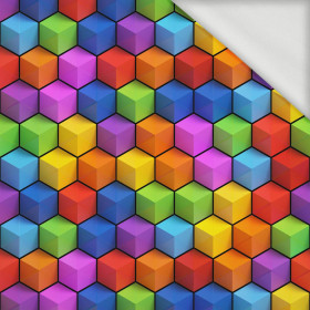 CUBE  - looped knit fabric