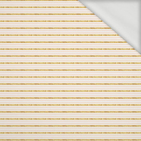 PASTEL STRIPES / GLITTER (PUMPKIN GARDEN) - looped knit fabric