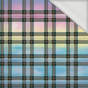 CHECK PAT. 12 / rainbow - looped knit fabric