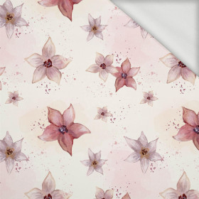 DRAGON FLOWERS PAT. 1 - looped knit fabric