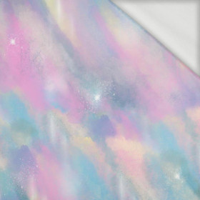RAINBOW OCEAN pat. 3 - looped knit fabric