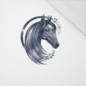 HORSE pat. 1 - PANEL (60cm x 50cm) SINGLE JERSEY