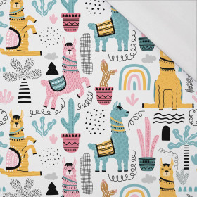 PAINTED LAMAS - single jersey with elastane 