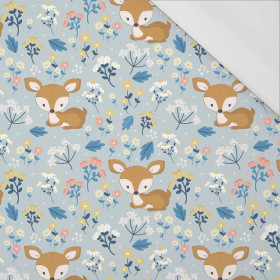 DEERS ON A MEADOW pat. 2 - single jersey with elastane 