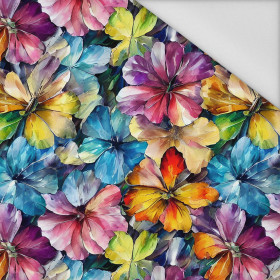 WATER-COLOR FLOWERS pat. 8 - Waterproof woven fabric