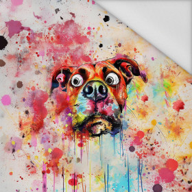 CRAZY DOG - panel (60cm x 50cm) Waterproof woven fabric