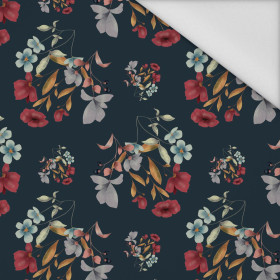 DARK FLOWERS (INTO THE WOODS) - Waterproof woven fabric