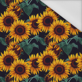 PAINTED SUNFLOWERS pat. 1 - Waterproof woven fabric