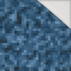 PIXELS pat. 2 / cyanic - Viscose jersey