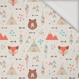 FOXES AND BEARS - Viscose jersey WE210