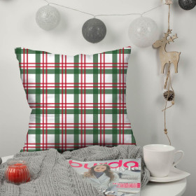 CHECK PAT. 1 / green - Cotton woven fabric