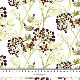 ELDERBERRY (BLOOMING MEADOW) - Linen with viscose
