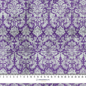 MAGIC DAMASCO pat. 4 (MAGIC SCHOOL) (Very Peri) - Waterproof woven fabric