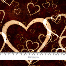 GOLDEN HEARTS / contour - brushed knitwear with elastane ITY