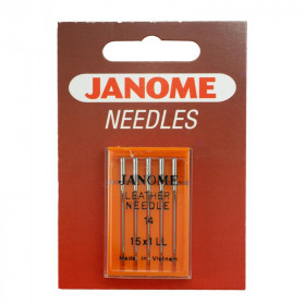 Leather needles JANOME 5 pcs set - 90