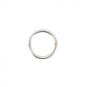 Metal ring 20 mm - silver