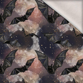 BATS (ENCHANTED NIGHT) - brushed knitwear with elastane ITY