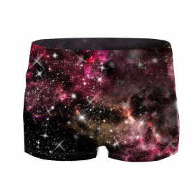 Boy's swim trunks - WATERCOLOR GALAXY PAT. 9 - sewing set