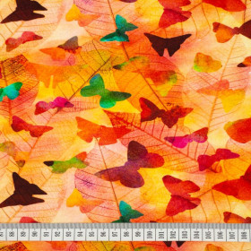 COLORFUL BUTTERFLIES - looped knit SP250