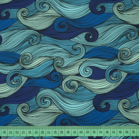 WAVES - quick-drying woven fabric