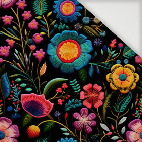 FLOWERS 3D PAT. 9 - Woven Fabric for tablecloths