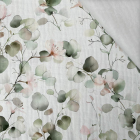 FLOWERS wz.17 - Cotton muslin