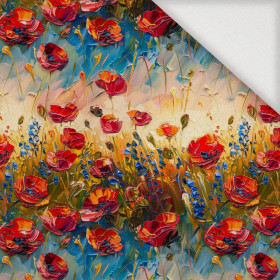 FLOWERS WZ.33 - Woven Fabric for tablecloths