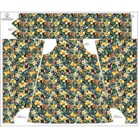 DRESS "DALIA" MINI - FLOWERS pat.49 - sewing set