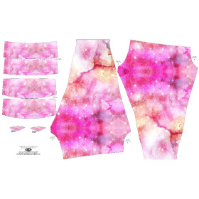 SPORTS LEGGINGS - WATERCOLOR GALAXY PAT. 6