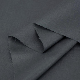 GRAPHITE - Cotton woven fabric