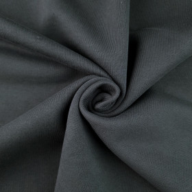 French terry TWILL / HEAVY 450g - GRAPHITE