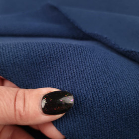 French terry TWILL / HEAVY 450g - DARK BLUE (M-30)