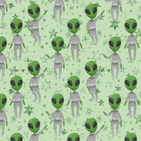 ALIENS pat. 2 (AREA 51)- Upholstery velour 