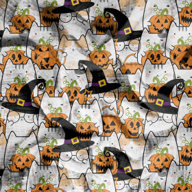 HALLOWEEN CATS PAT. 1 - Cotton muslin