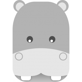 KIDS BACKPACK - HIPPO