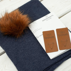 JEANS / fox - Cap and loop creative sewing set