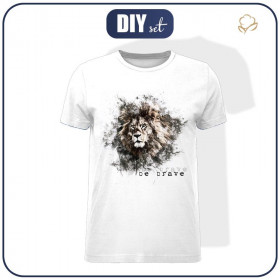 MEN’S T-SHIRT - BE BRAVE (BE YOURSELF) - single jersey