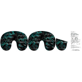 NECK PILLOW - JUNGLE ZEBRA - sewing set