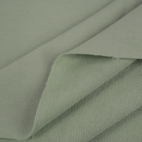 Looped knitwear with elastan - KHAKI (Pe260)