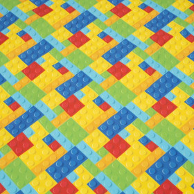 100cm BRICKS - quick-drying woven fabric