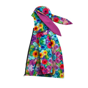 KIDS JACKET BUNNY (ZOE) - COLORFUL ABSTRACTION pat. 2 - sewing set