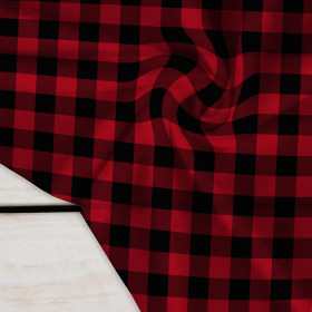 CHECK VICHY - MELANGE RED - Crepe