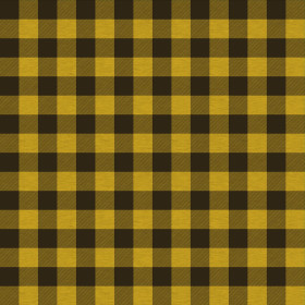 CHECK VICHY - MELANGE MUSTARD- Upholstery velour 