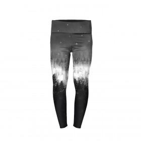 GIRLS THERMO LEGGINGS (DORA) - FORREST OMBRE (WINTER IN THE MOUNTAIN) - sewing set 116