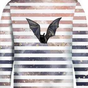 Longsleeve - BAT / STRIPES (ENCHANTED NIGHT) - single jersey