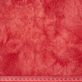 MARBLE / red used look jacquard