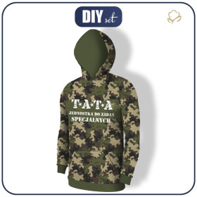 MEN’S HOODIE (COLORADO) - TATA / CAMOUFLAGE - sewing set 