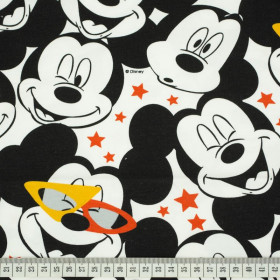 MICKEY MOUSE / glasses - single jersey TE210